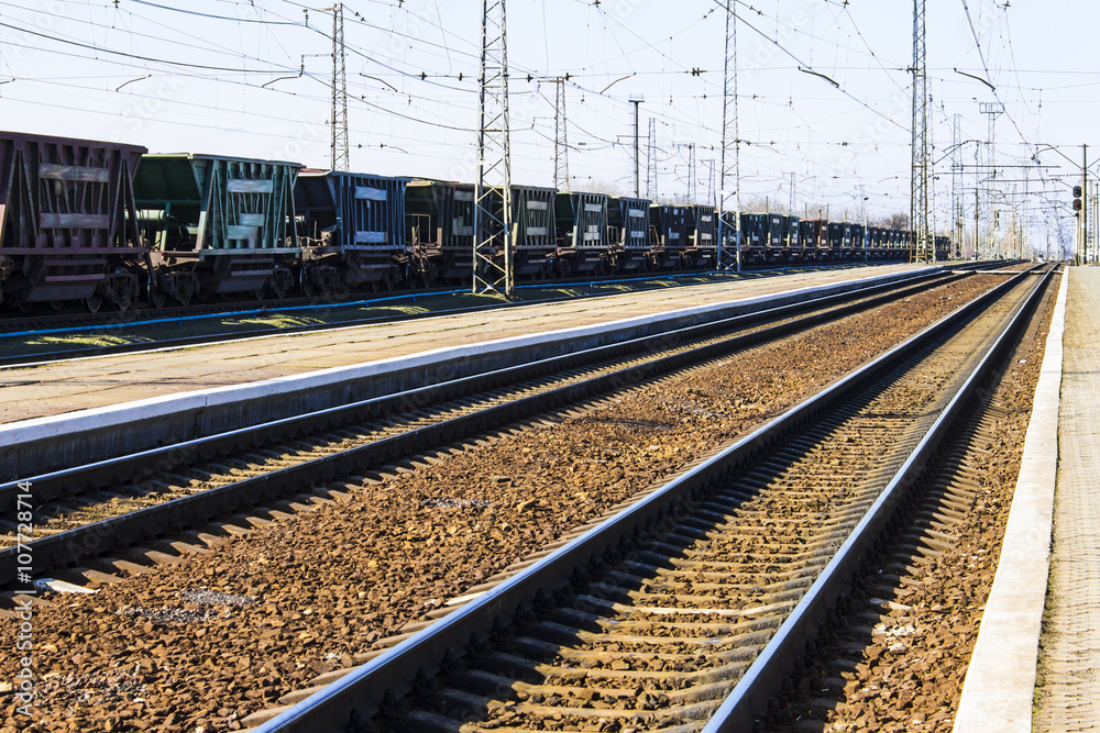 railroad, trucking. a picture on the theme of transport, abstraction, background. railroad, trucking. a picture on the theme of transport, abstraction, background.