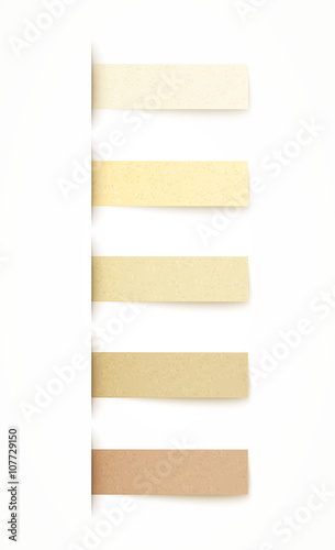 recycled paper labels