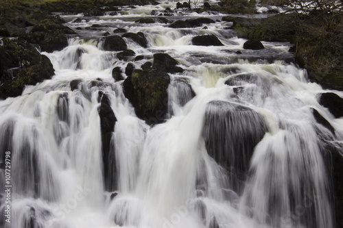 Waterfall  Swallow Falls Betws-y-coed  Snowdonia  North Wale   L