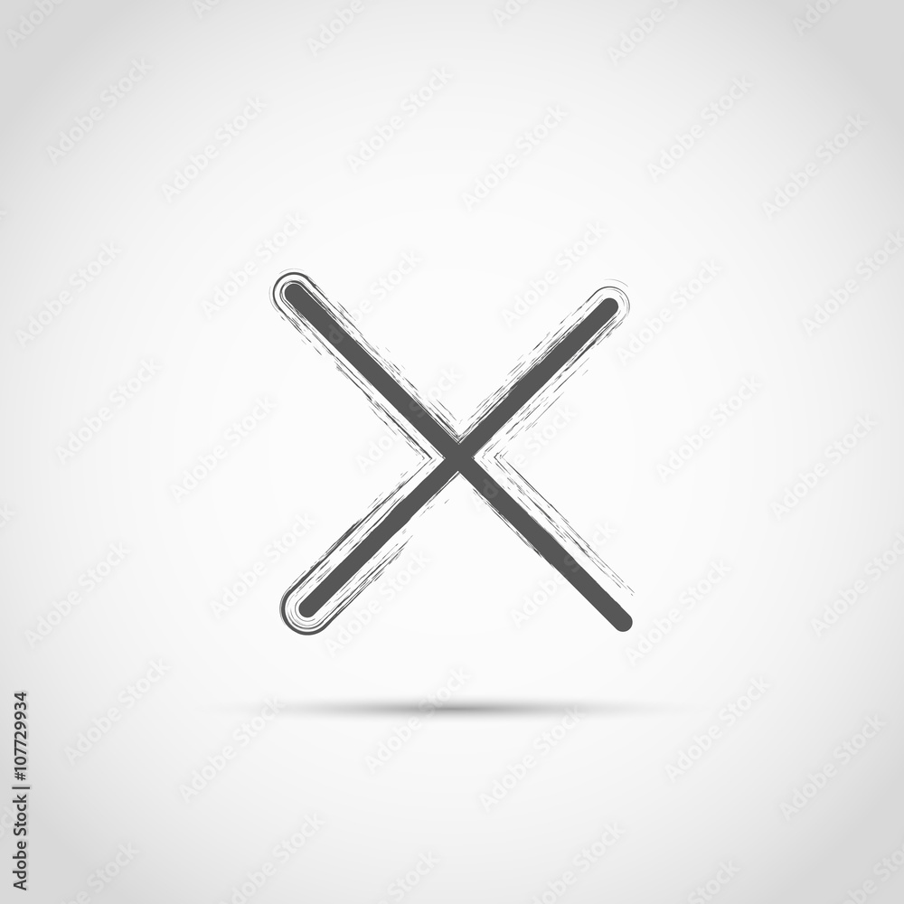 cross diagonally fpr web. grunge cross diagonally fpr web. grunge
