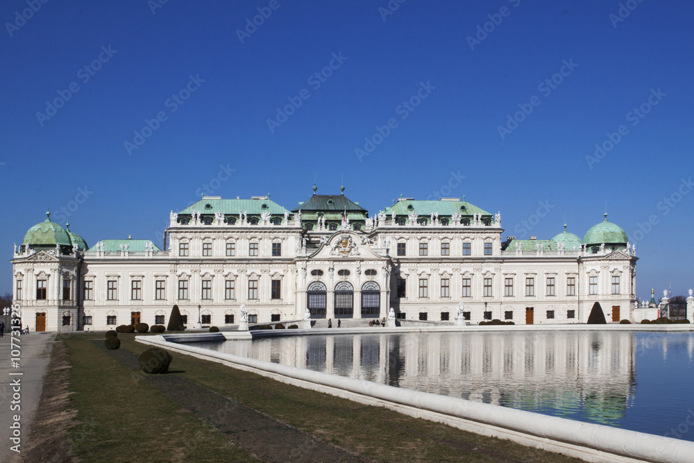 Vienna, Il castello del Belvedere.