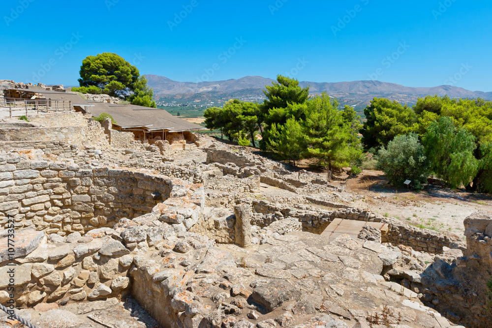 Palace of Phaistos. Crete, Greece