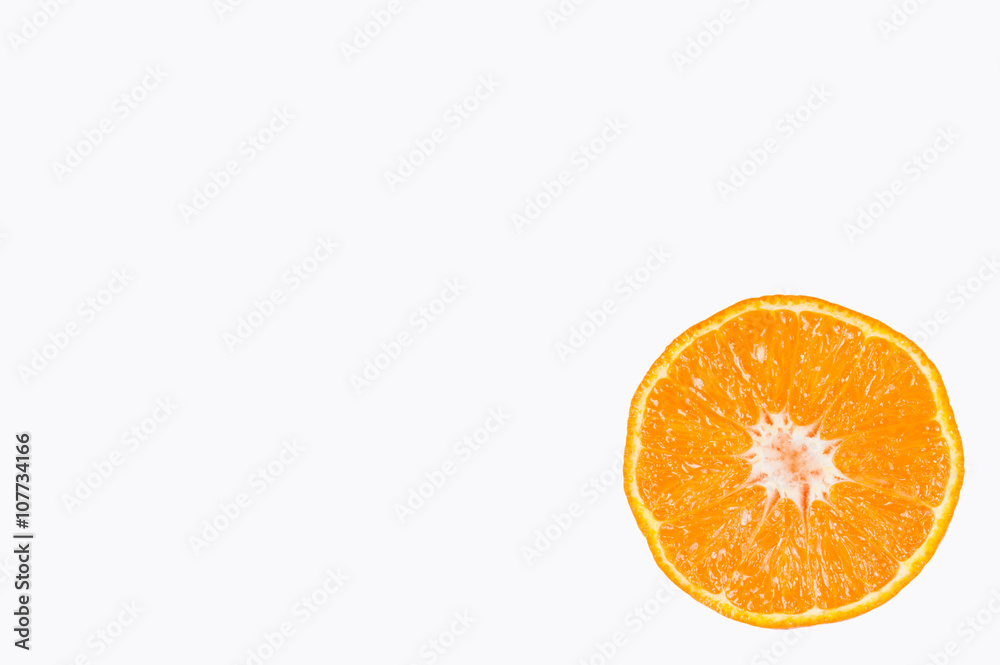 orange fruit on white background orange fruit on white background