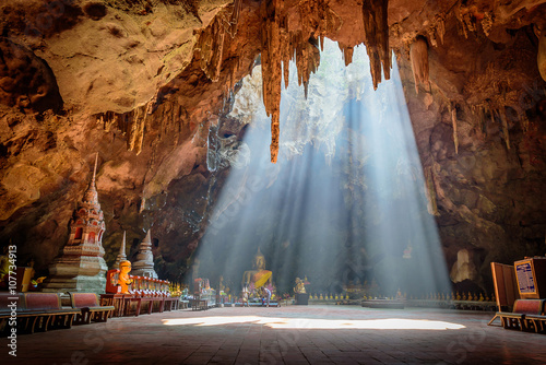 Khao Luang cave in Phetchaburi, Thailand photo