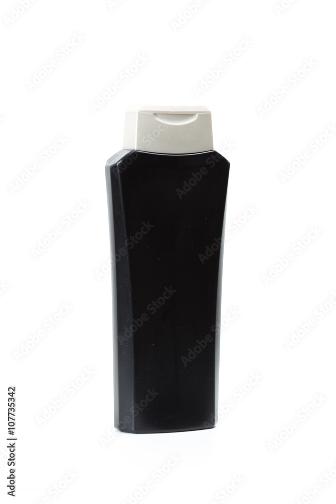 Cosmetic containers isolated on white Cosmetic containers isolated on white
