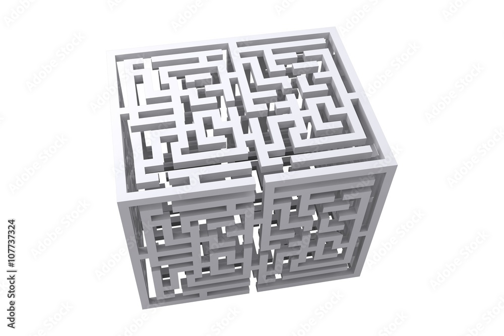 Maze cube Maze cube