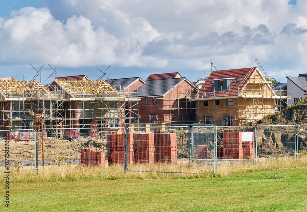Newly built homes