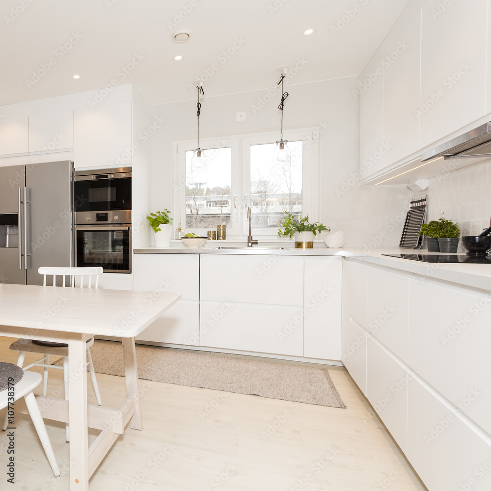 Fototapeta premium modern kitchen interior