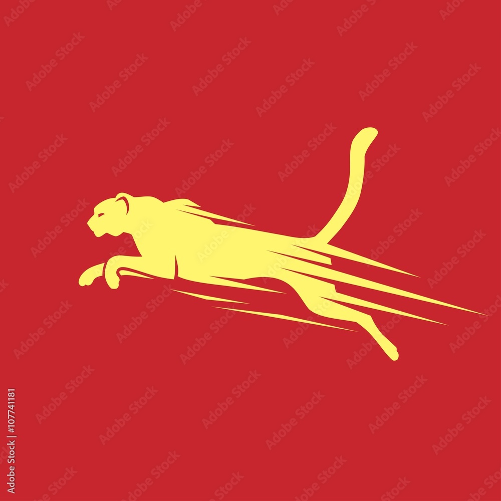 Cheetah symbol Cheetah symbol