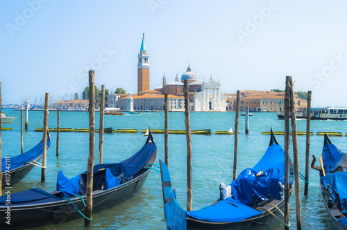 Gondole sul Canal Grande a Venezia © GMfoto
