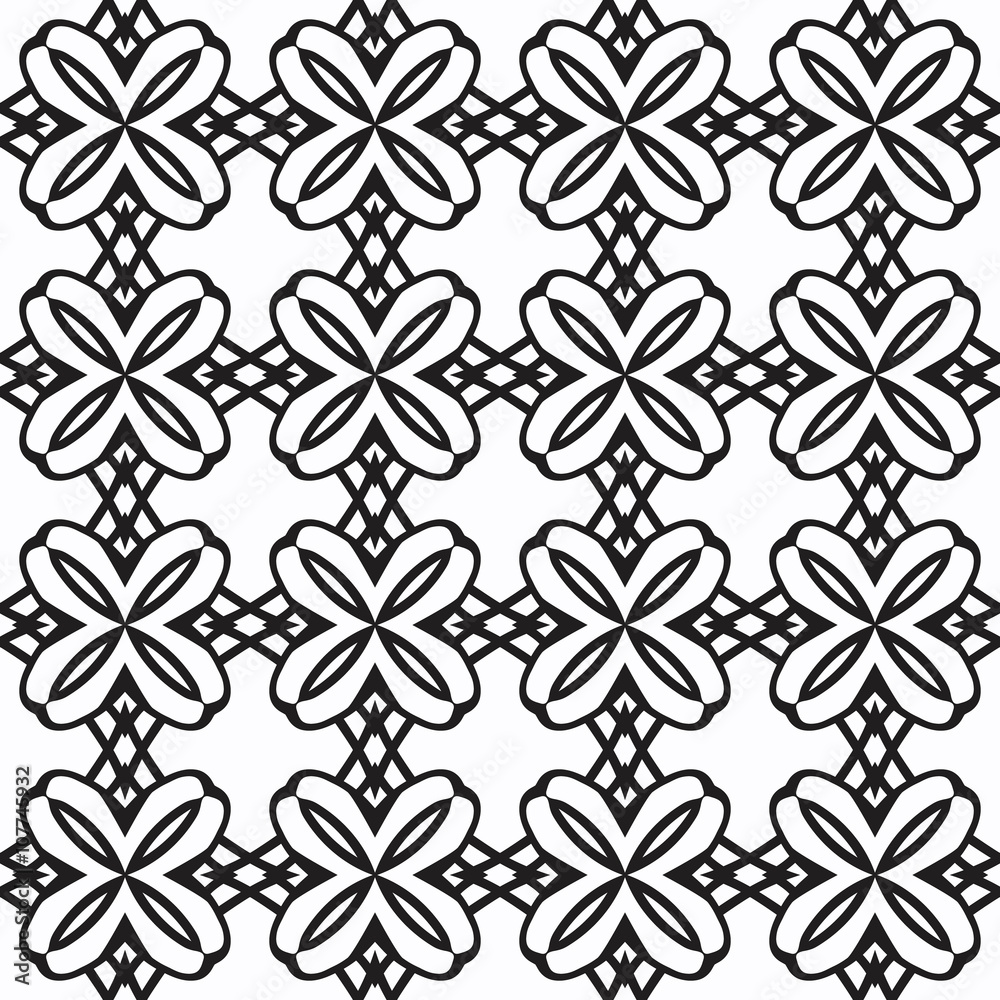 Arabic classic geometric pattern seamless