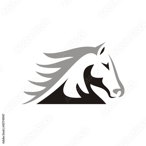 Fototapeta Naklejka Na Ścianę i Meble -  horse logo