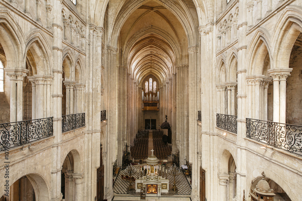 Intérieur de la Cathédrale de Noyon