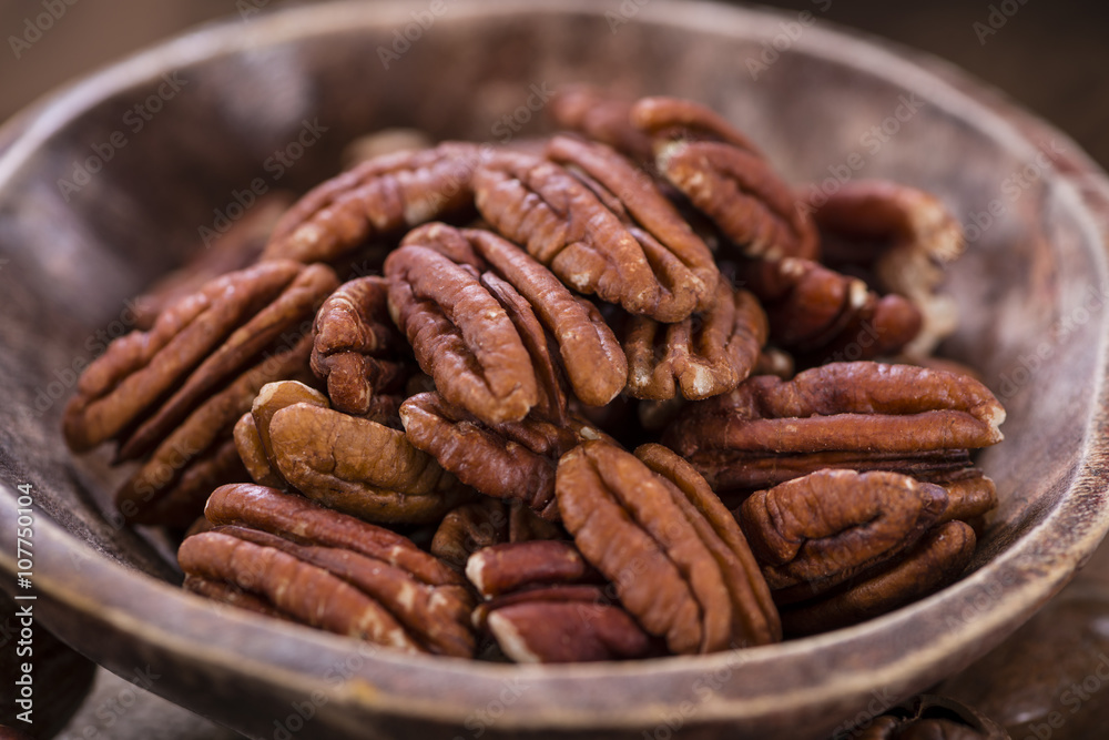 Some Pecan Nuts (selective focus) Some Pecan Nuts (selective focus)