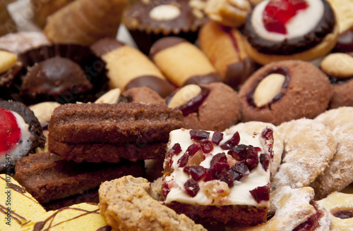 Czech traditional home made sweetness baked for feast (christmas, easter on birthday)