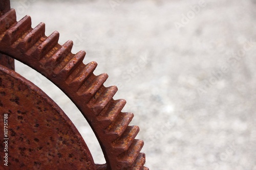 Old rusted metal 