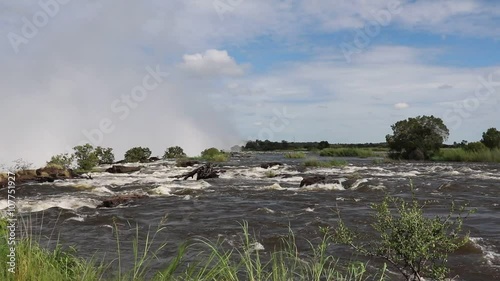 Victoria Falls the Smoke that Thunders photo