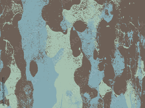 Bark close up texture vector illustration. Blue light colors