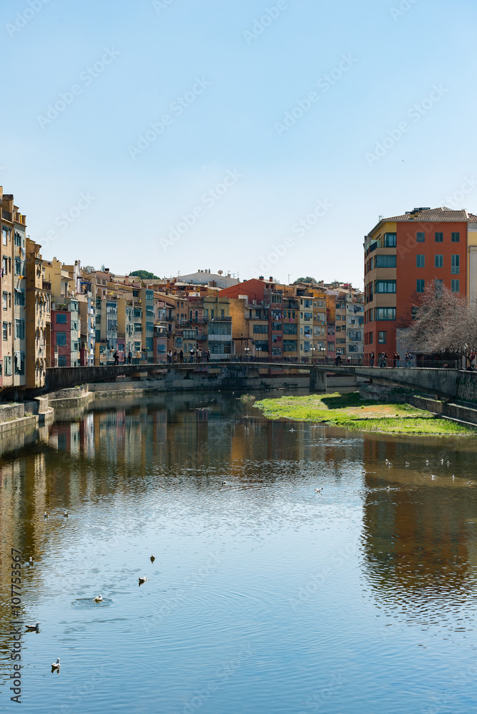 Obraz premium Old Town of Girona