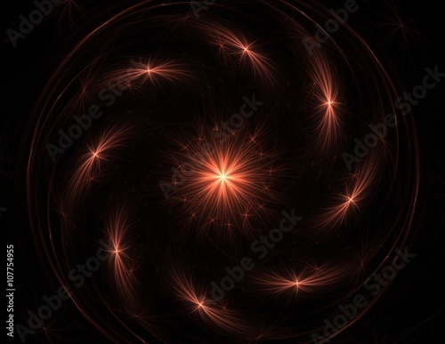 The colors in the series, Fancy paint. Background consists of fractal color texture and is suitable for use in projects