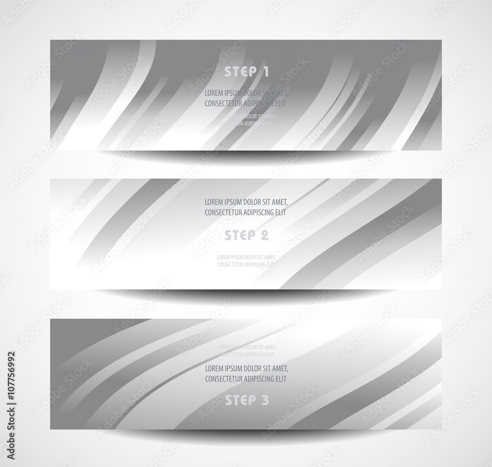 Fototapeta premium Professional and designer gray elegant slim business cards. Product choice or versions.