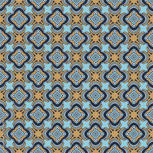 Christian geometric pattern seamless
