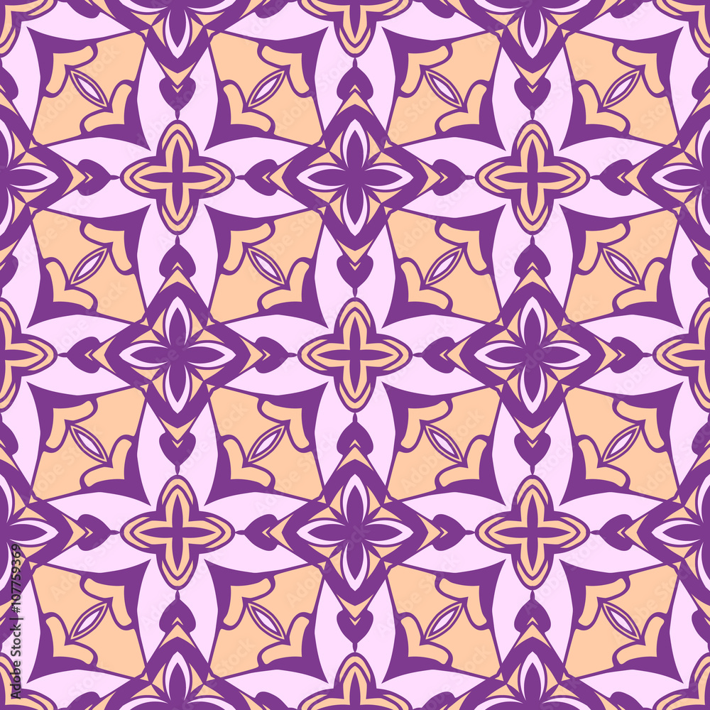 Fototapeta premium Christian geometric pattern seamless