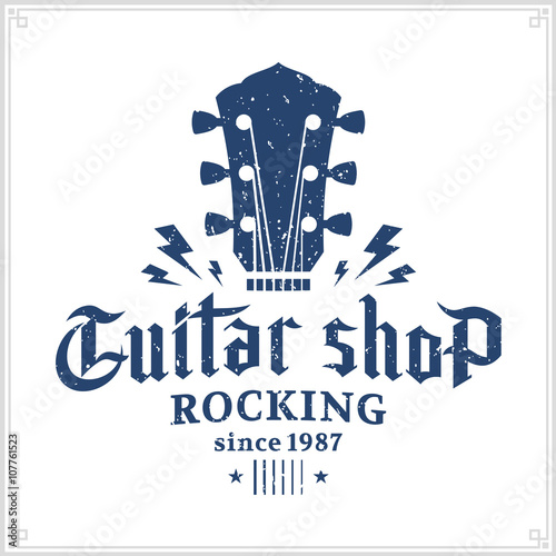 Guitar Shop Logo