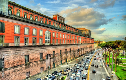 View of the Royal Palace in Naples photo