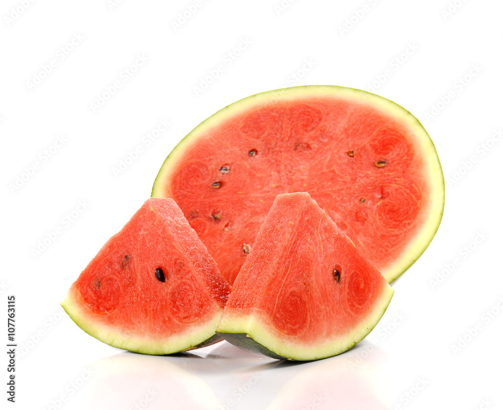 Watermelon , Watermelon slice on white background. Watermelon , Watermelon slice on white background.
