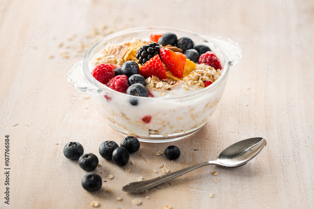 Delicious oatmeal porridge