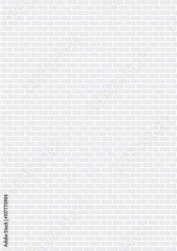 mur de brique blanc