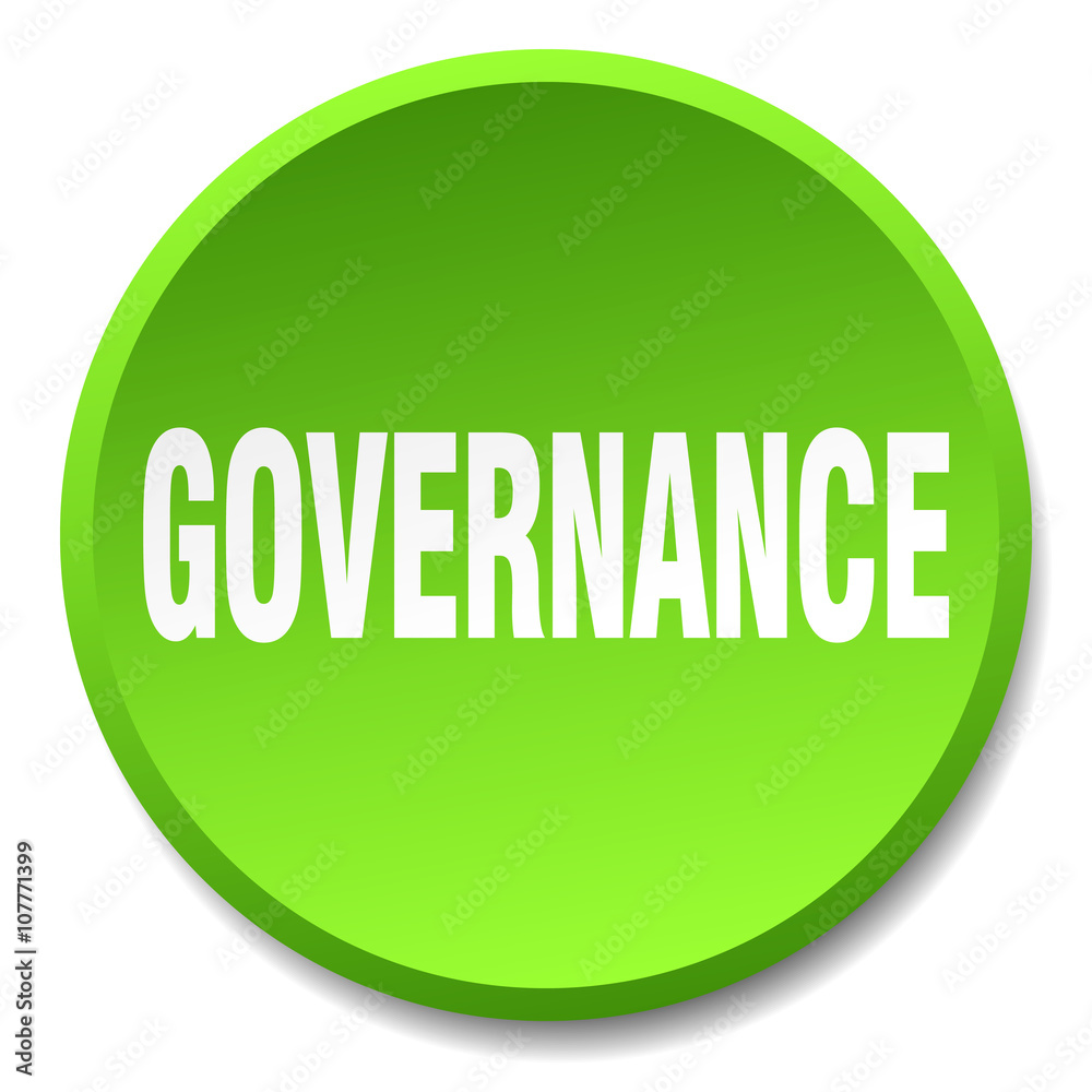 governance green round flat isolated push button governance green round flat isolated push button