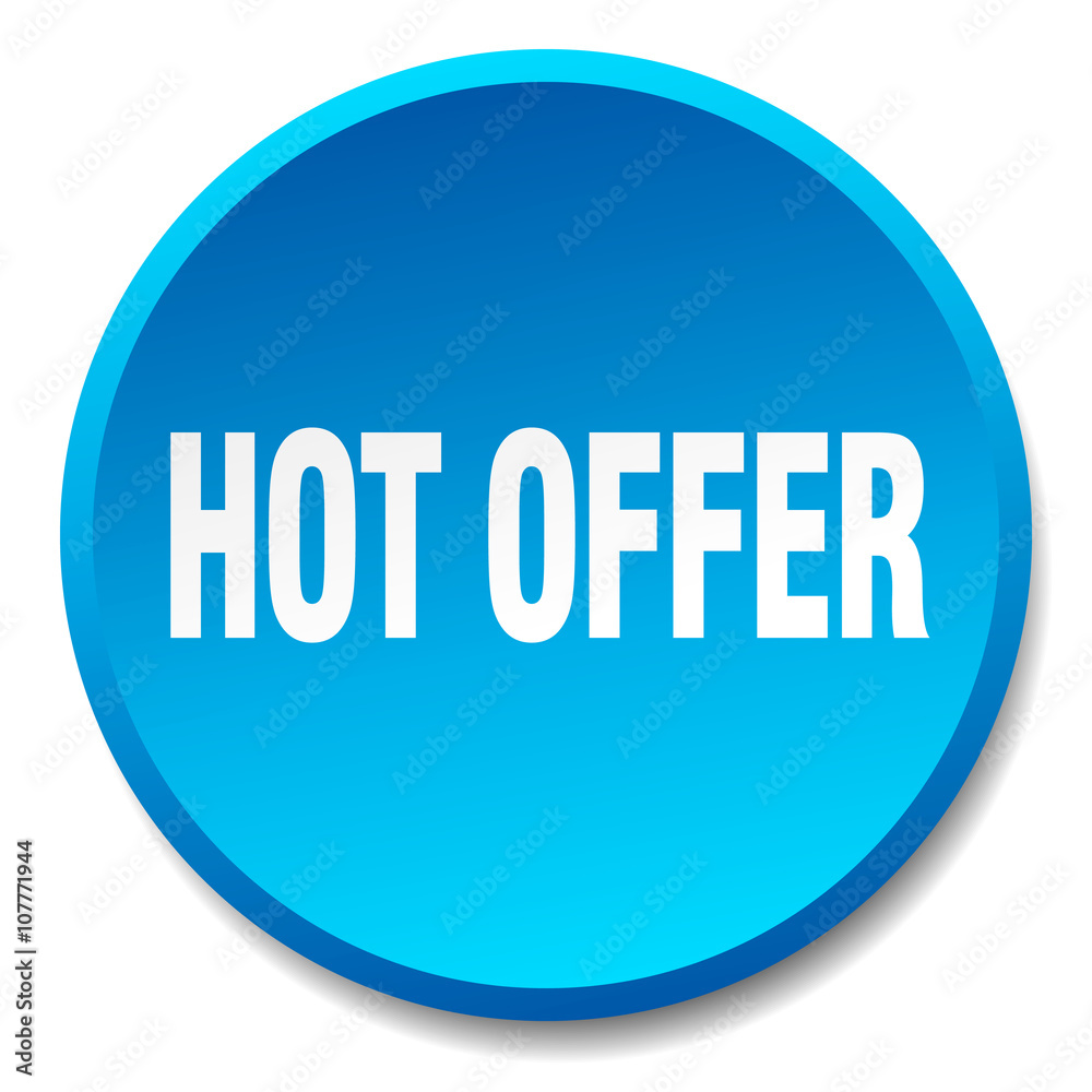 hot offer blue round flat isolated push button hot offer blue round flat isolated push button