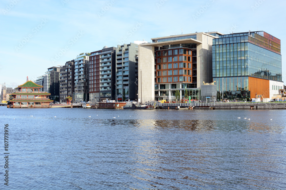 Fototapeta premium Amsterdam Oosterdok