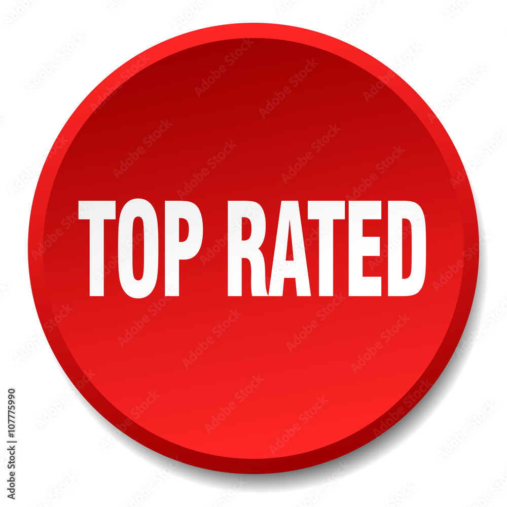 top rated red round flat isolated push button top rated red round flat isolated push button