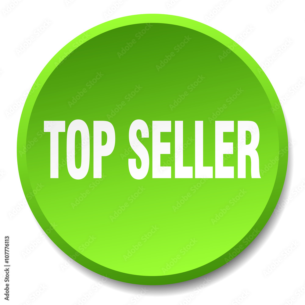 top seller green round flat isolated push button top seller green round flat isolated push button