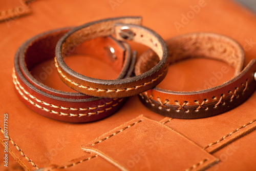 leather bracelet