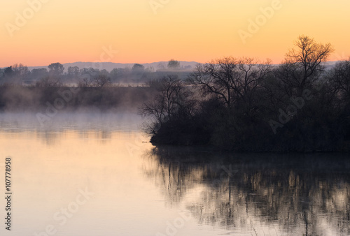 Sunrise Over the Snake River