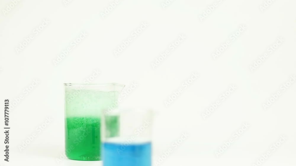 Test Tube , chemical experience, white background Test Tube , chemical experience, white background