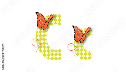 Litera, alfabet, c