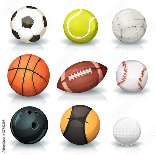 Sports Balls Set