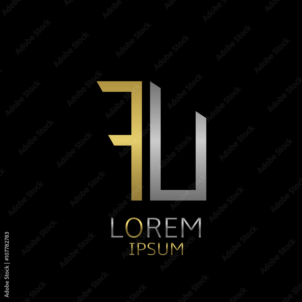 FU letters logo FU letters logo
