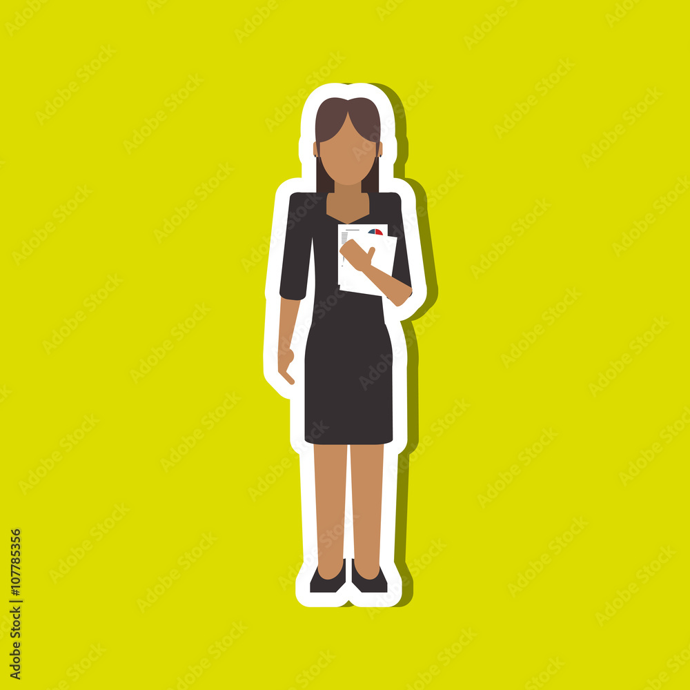 woman icon design, vector illustration woman icon design, vector illustration