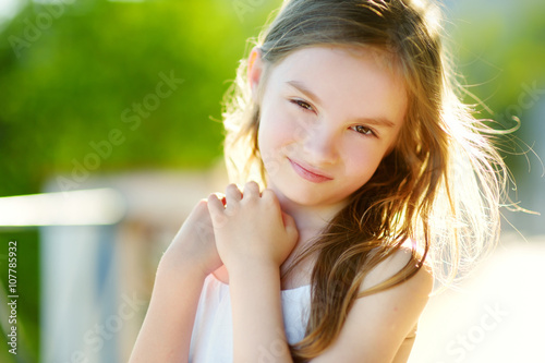 Adorable little girl portrait