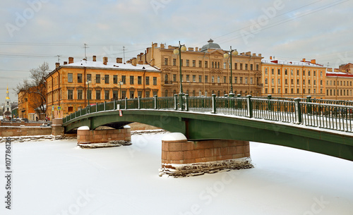 Krasnoarmeisky bridge over Fontanka photo