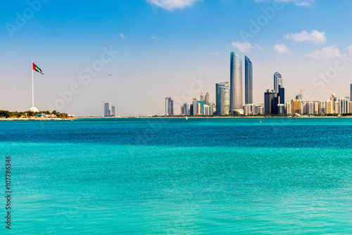 Abu Dhabi Skyline  United Arab Emirates