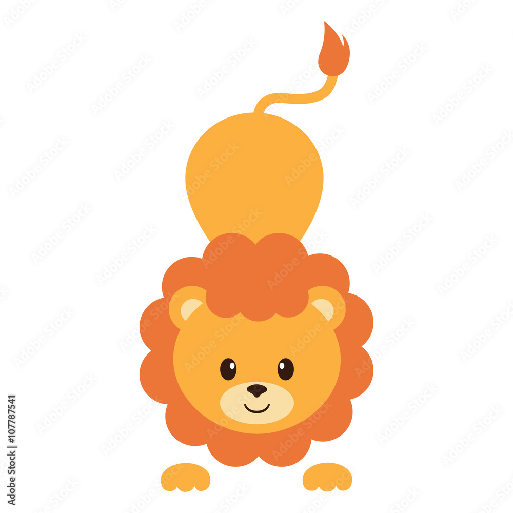 Obraz premium lion vector