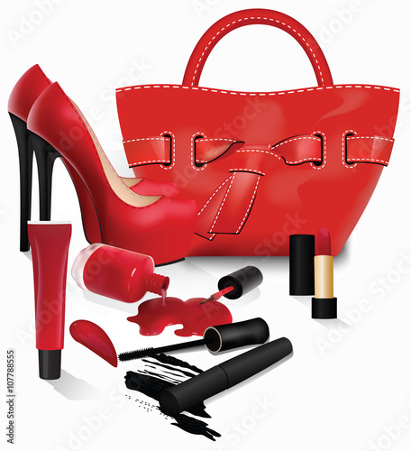 Fashion cosmitic and handbag for your design