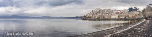 Bracciano Lake and Anguillara Sabazia photo